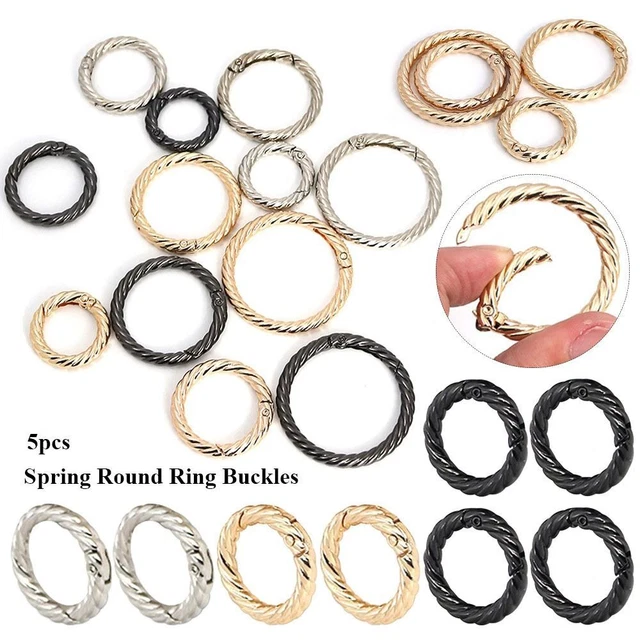 2 Stück 316 Edelstahl Gleitschnallen - Verstellbare Rändelschnalle Für Gurte & Halsbänder