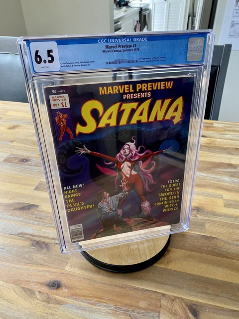 1976 Guardians Galaxy Marvel Preview 7 CGC 6.5 1st Rocket Raccoon Appearance 🔑