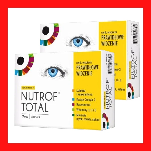 NUTROL TOTAL 60/120/180 caps. Vitamin D3 EC Zinc Selenium Lutein DHA ...