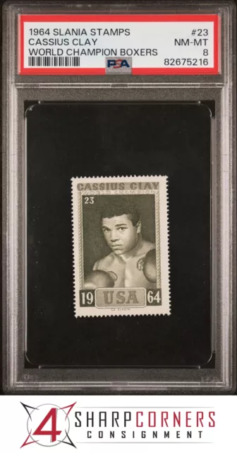 1964 Slania Stamps Champion Boxers Cassius Clay-Muhammad Ali Psa 8