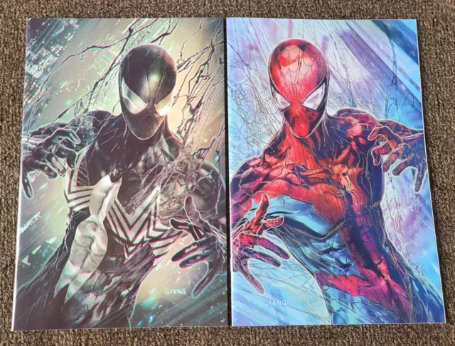 Spiderman #17 & #21 John Giang Megacon 2023 Virgin Variant Set