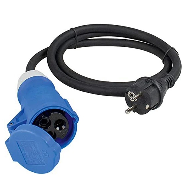 Cable de extensión 3 núcleos fácil de instalar resistencia a impactos PVC goma totalmente nuevo