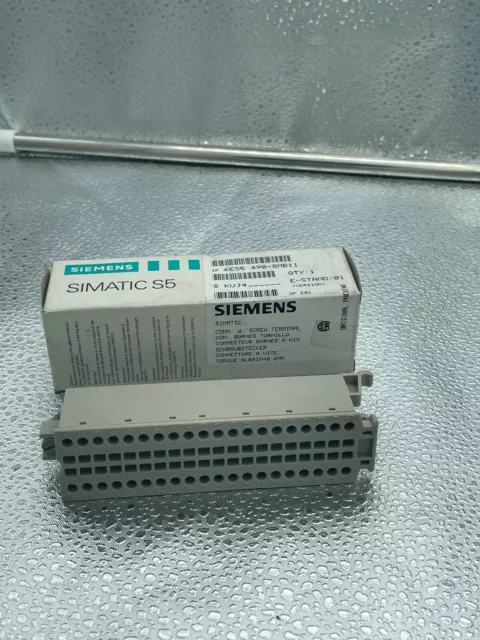 Siemens Simatic S5 Prise / Type:6ES5 490-8MB11 / Neuf / Emballage D'Origine