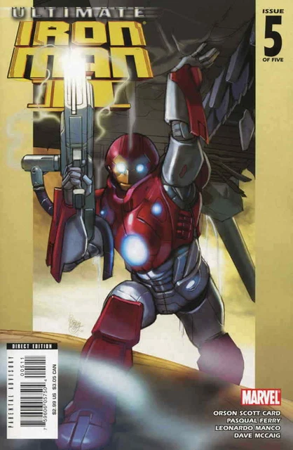 Ultimate Iron Man II #5 VF/NM; Marvel | Orson Scott Card - we combine shipping