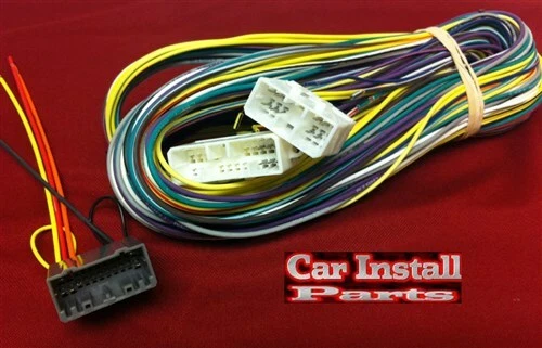 Dodge Radio Infinity AMP BYPASS Wire Harness Stereo With Telephone Icon