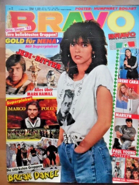 BRAVO 2- 1984 Nena Kajagoogoo Culture Club Spandau Break Dance Irene Cara Hamill