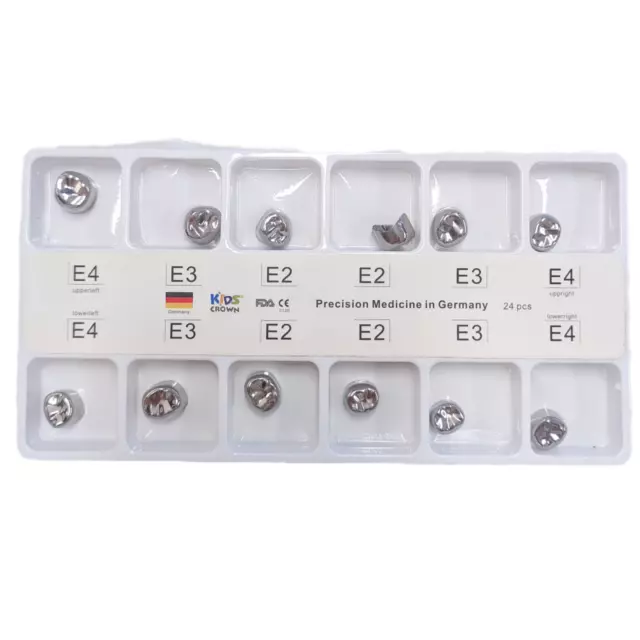 Dental Preformed Metal Crown Stainless Steel Crown Primary Molar Child