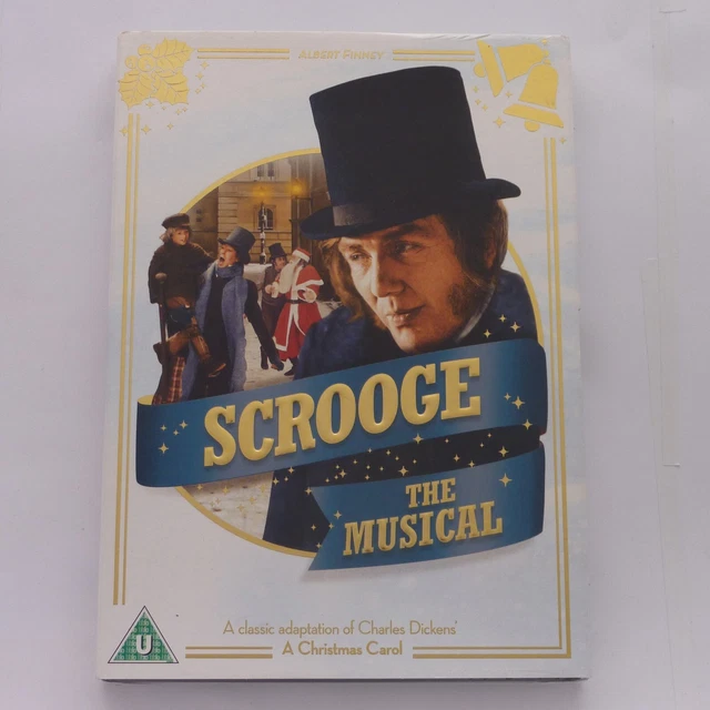 Scrooge DVD 1970 Charles Dickens Christmas Carol Movie Classic Xmas Musical Film