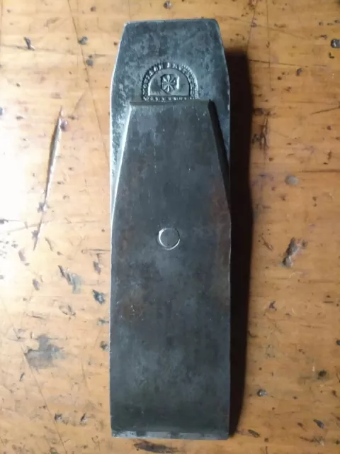 MOULSON BROTHERS 1-3/4"(approx) plane blade and chip breaker.