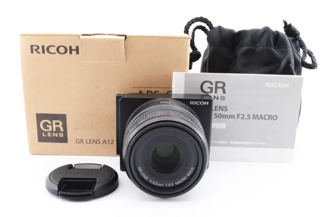 [MINT] RICOH GR A12 50mm f/2.5 Macro Lens For GXR Digital Camera  From JAPAN