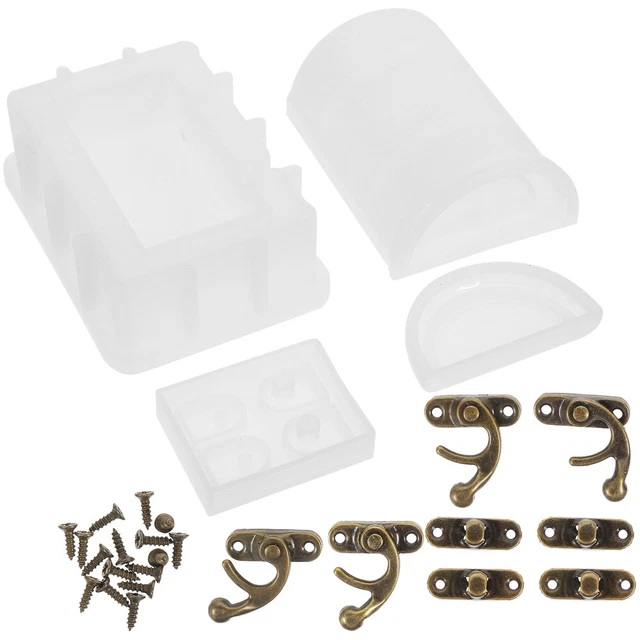 Silica Gel Treasure Chest Silicone Mold Christmas Trinket Resin