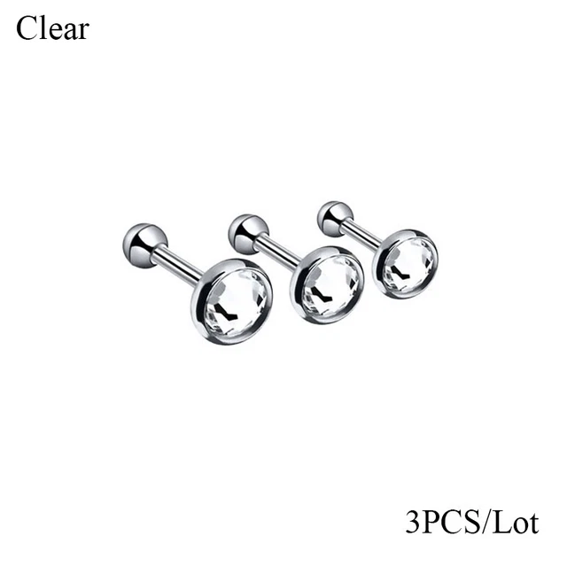 Piercing Industriali In Acciaio Inox 16G 35mm Con Design A Giglio - Per Cartilagine - Foto 10