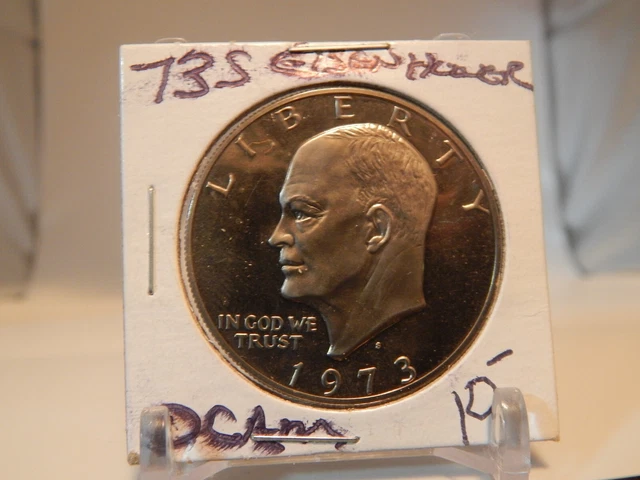 1973 S Eisenhower dollar in DCAM condition