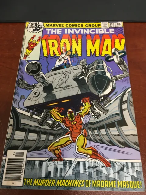The Invincible Iron Man #116 November 1978 Marvel Comics