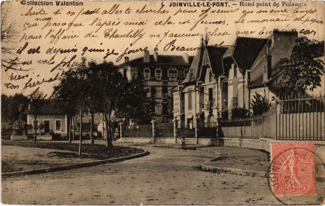 CPA AK Joinville le Pont Rond Point de Polangis FRANCE (1283436)