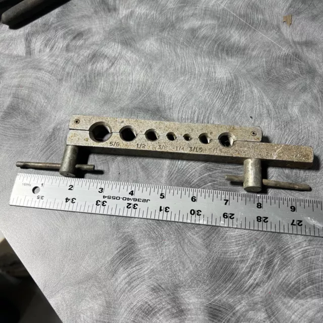 Vintage Quality Flaring Tool Western Auto Wizard 3/16” to 5/8” H4781 1 piece