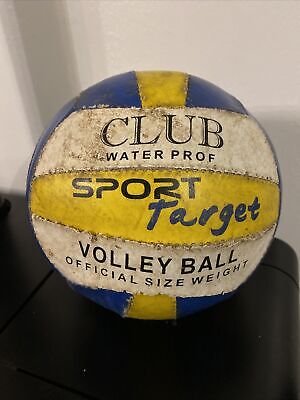 Ancien Ballon De Volley Ball Club Sport Farget Official Game Tour  Collector