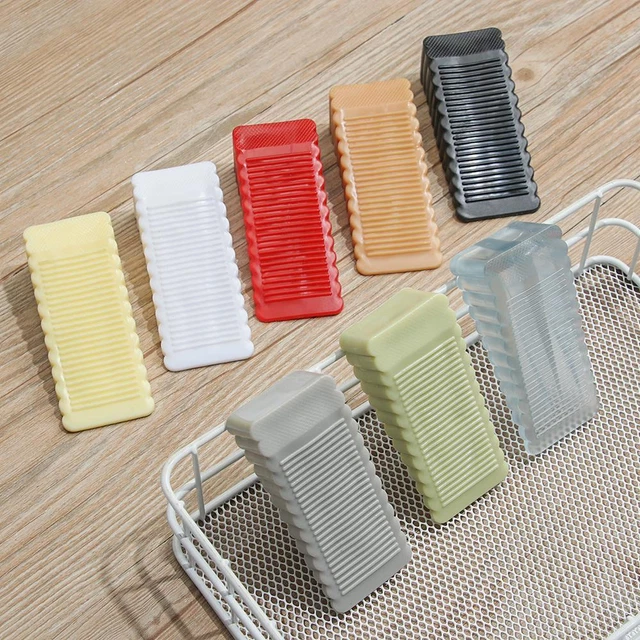 Anticolisión ABS Silicona Puerta Cuña Puerta Tapón Pared Bloque de Piso