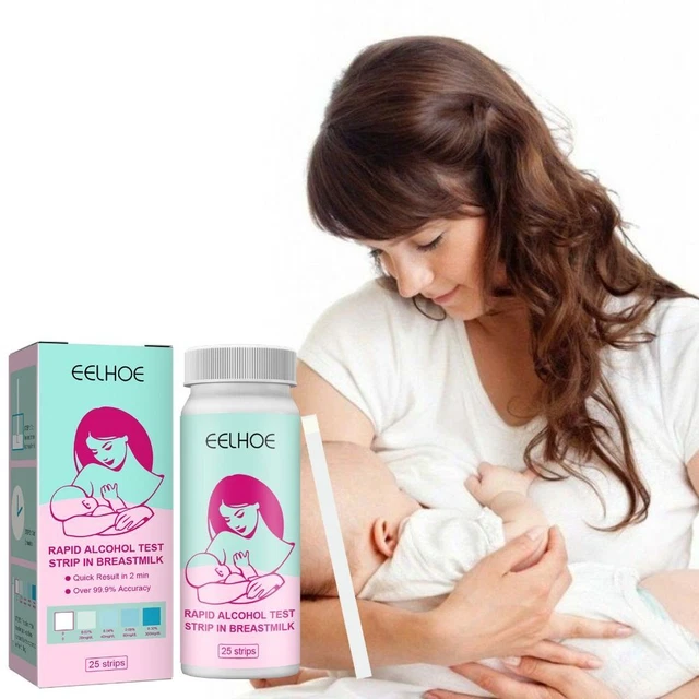 Tiras de detección de alcoholes lactancia materna herramienta de prueba para madres lactantes
