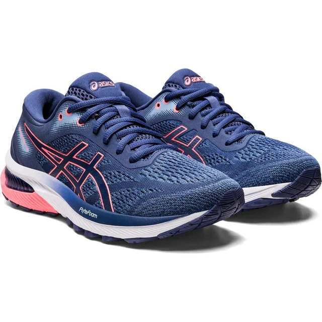 Asics Womens Running Shoes Gel Glorify 5 Ladies Light Support Run Gym Trainers