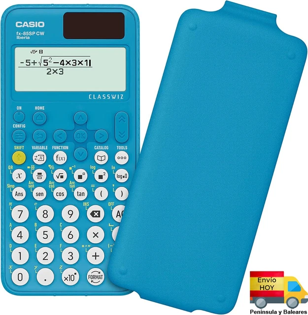 CALCULADORA CIENTIFICA CASIO Fx-85Sp Cw 300 Funciones Instituto