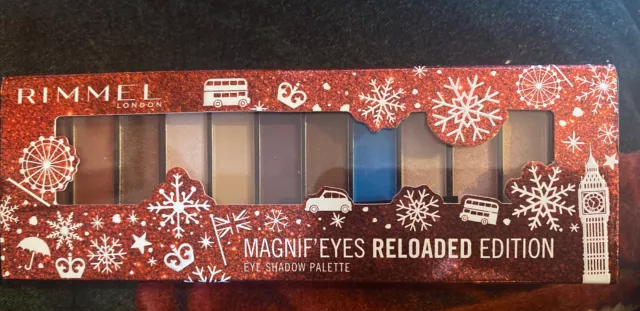 Rimmel London Magnif'Eyes Reloaded Edition Eyeshadow Palette Brand New in Box
