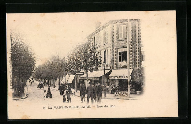 CPA La Varenne-Saint-Hilaire, Rue du Bac