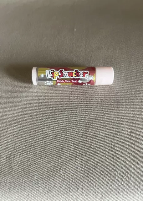 .14 Oz. Lip Smacker “Candy Cane Treat” Flavored Lip Balm~Made In USA! New/Sealed
