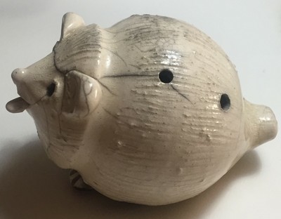 Unique Ocarina Hedgehog Design Handcrafted Music Wind Flute - Reiberg