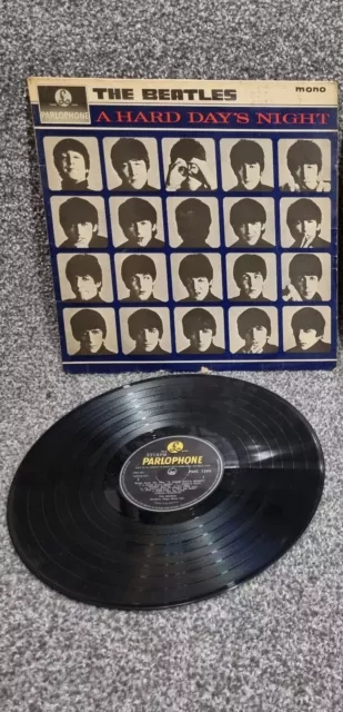 The Beatles A Hard Days Night Vinyl LP Record Mono PMC 1230