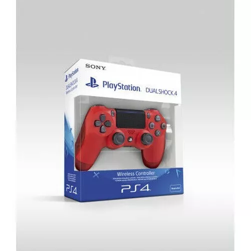 Sony Controlador Dualshock 4 Controlador Inalámbrico V2 Magma Rojo