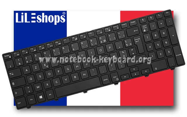 Clavier AZERTY Français Original Dell – Référence 0K2NCP, Compatibilité Précise, Neuf Sous Blister