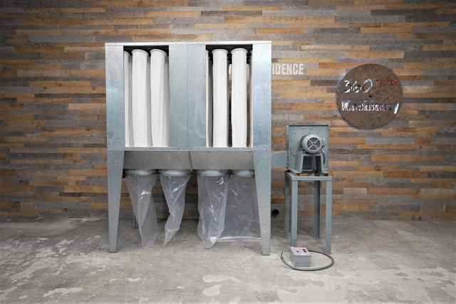 NORDFAB/DISA/DANTHERM NFP 4,500 CFM 10 HP Dust Collector