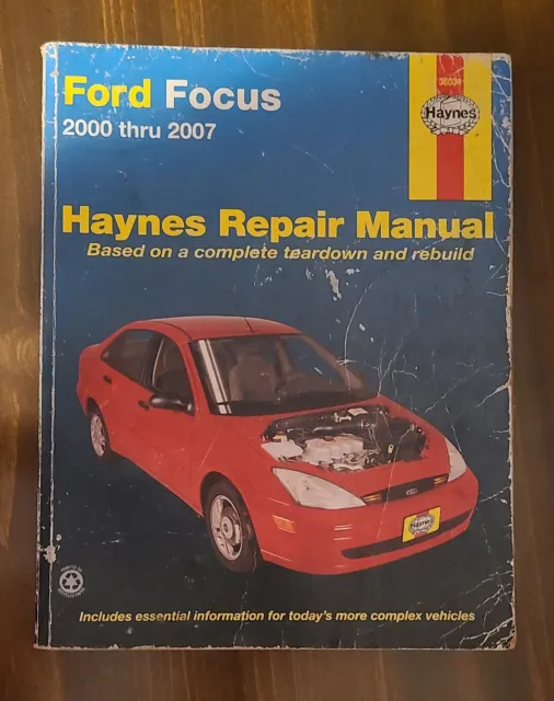 Ford Focus Repair Manual 2000 Thru 2007 Haynes Publications 36034