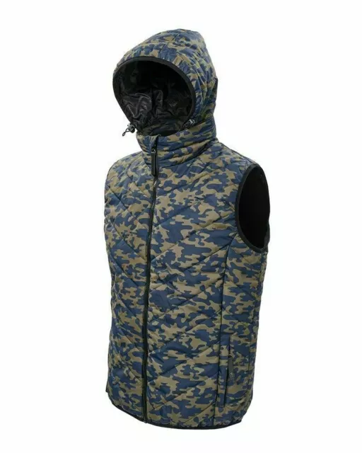 Daiwa Carp Camo Gilet Jacket  Fishing Body Warmer RRP£69.99 SIZE LARGE   CCG-L