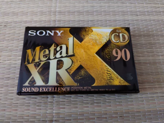 Cassette audio SONY Métal XR 90 / worldwide shipping