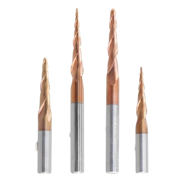 Fraise à Bout Carré CoCud 6mm - Carbure AlTiN, 2 Flûtes, Pour CNC