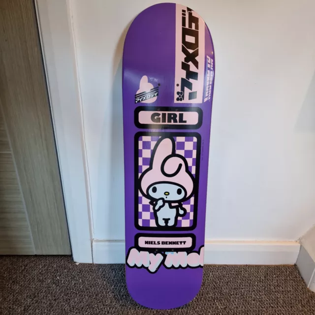 Girl Skateboards Hello Kitty My Melody Niels Bennett Deck