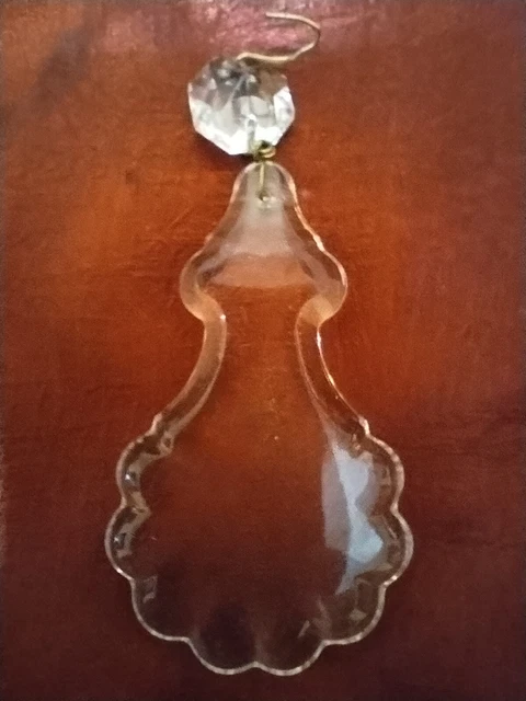 chandelier crystals prisms lot of 8