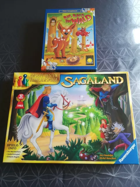 Ravensburger Sagaland + Bis bald im Wald