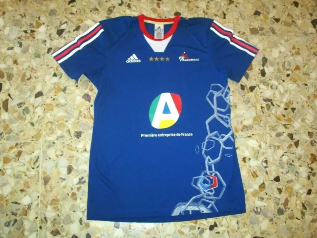 Maillot shirt jersey trikot EQUIPE DE FRANCE HANDBALL 2012 JO JEUX OLYMPIQUES