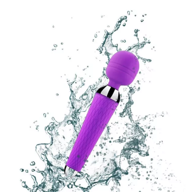 COB 10 Speed Powerful USB Female Personal-Vibrator Massager Magic Wand Massager