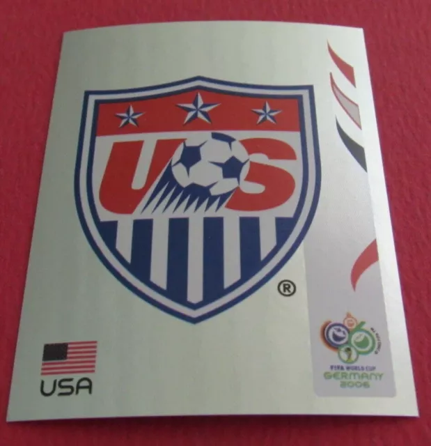 #341 Badge Usa Panini Football Germany 2006 Wm Fifa World Cup Coupe Du Monde
