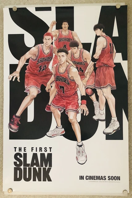 THE FIRST SLAM DUNK Original DS Movie Poster 27x40 Japanese Anime RARE