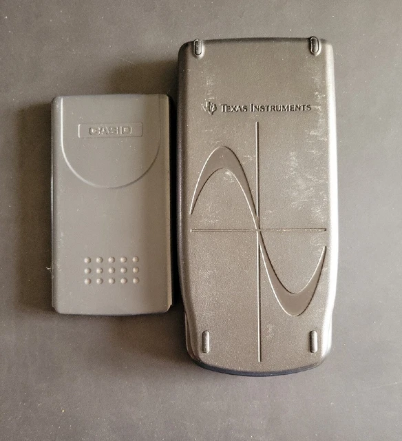 Texas Instruments TI-83+ Graphing Calculator W/Cover+CasioFX-260 SOLAR W/Cover