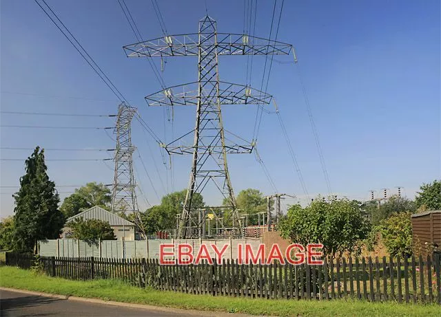 Photo  Electricity Substation Upton Lane Upton The Substation Takes 132 Kv Suppl