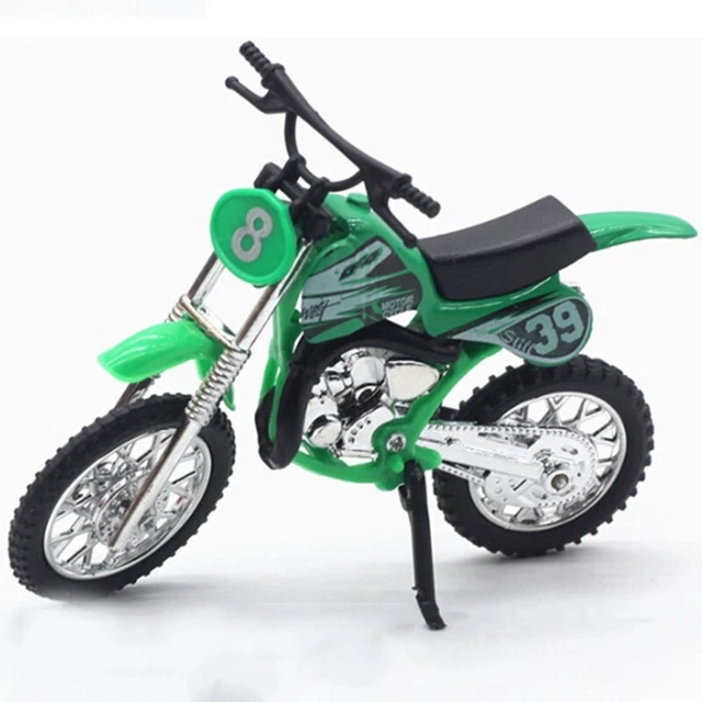 Pièces Modèle Jouet Moto Echelle Simulé 10.5 4.5 9cm Coulissant 1:18 Mini Neuf