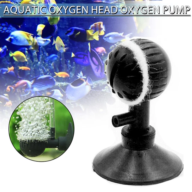 Rotating Type Air Stones Bubble Diffuser Airstones with Suction Cup for G