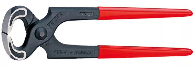 Knipex 5001180 Carpinteros' Tenazas Plástico Negro Recubierto 7 1/4