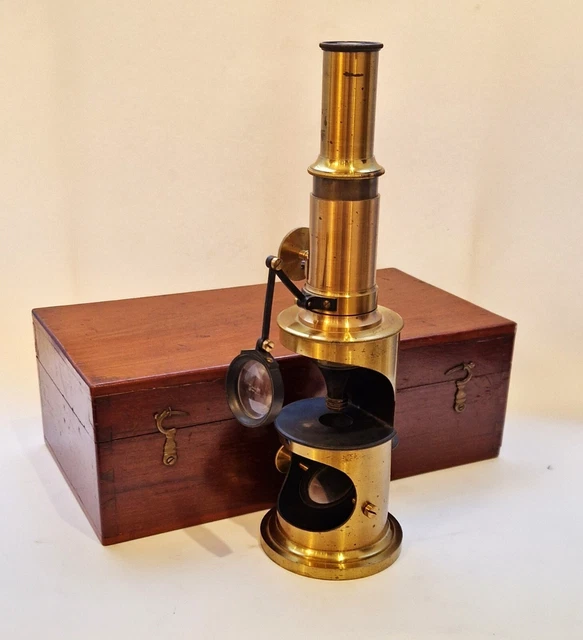 Objectif Lerebours Secretan Petzval - Avant 1850 - Grand Format 4x5 5x7 - Occasion